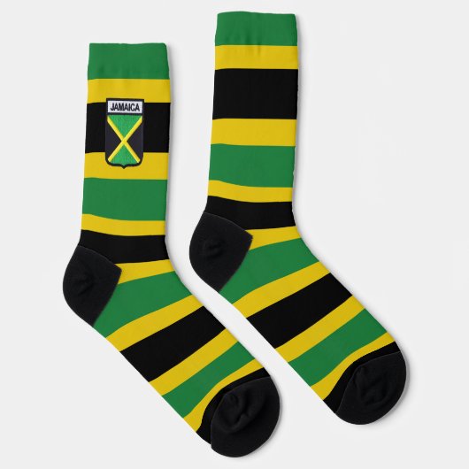 Jamaica Flag Jah Rastafari Rasta Reggae Socks ソックス (右)