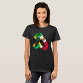 Jamaica Flag Mexico Grown Ring Marriage Wedding Tシャツ (正面フル)