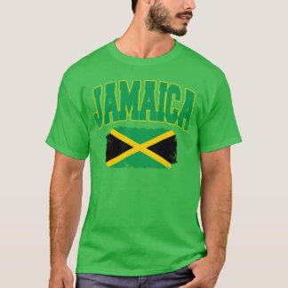Jamaica Flag National Country Caribbean Vacation f Tシャツ