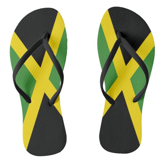 Jamaica Flag - Proud Jamaicans - Flip Flops ビーチサンダル (ソール)
