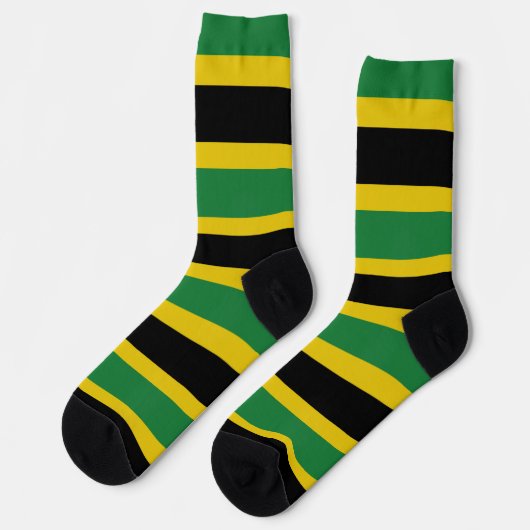 Jamaica Flag Proud Jamaicans Roots Socks  ソックス (左)