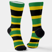 Jamaica Flag Proud Jamaicans Roots Socks  ソックス (傾斜あり)