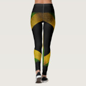 Jamaica Flag - Proud Jamaicans - Yoga Leggins レギンス (裏面)