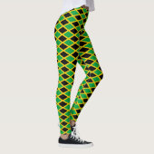 Jamaica Flag - Proud Jamaicans - Yoga Leggins レギンス (右)