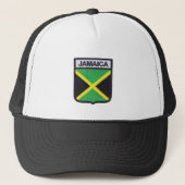 Jamaica Flag Rasta Reggae Roots Trucker Cap キャップ (正面)
