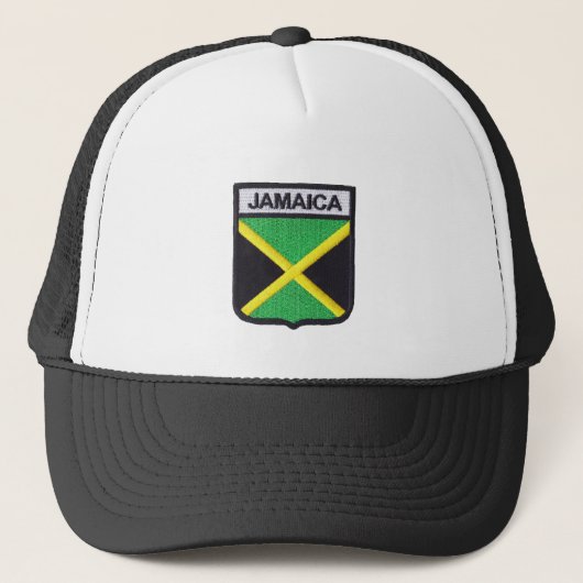 Jamaica Flag Rasta Reggae Roots Trucker Cap キャップ (正面)