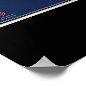 Jamaica From Space Satellite Map ポスター (角)