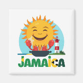 Jamaica happy マグネット (正面)