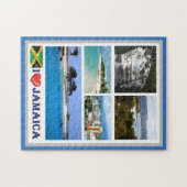 Jamaica - I Love - ジグソーパズル (横)