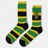 Jamaica Jah Army Rasta Reggae Roots Socks ソックス (左)