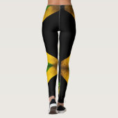 Jamaica Lion Flag Proud Jamaicans - Yoga Leggings レギンス (裏面)