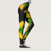 Jamaica Lion Flag Proud Jamaicans - Yoga Leggings レギンス (右)