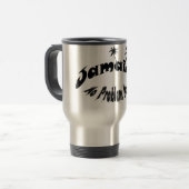 Jamaica "No Problem Mon!" Coffee Mug トラベルマグ (正面左)