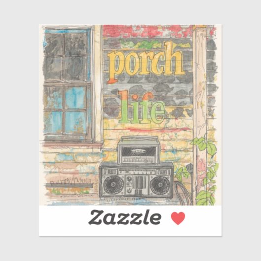 Jamaica porch life  シール (シート)