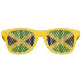 Jamaica Proud Jamaicans - Reggae Party Sunglasses レトロサングラス (正面)