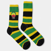 Jamaica Rasta Reggae Bobby Roots One Love Socks ソックス (右)