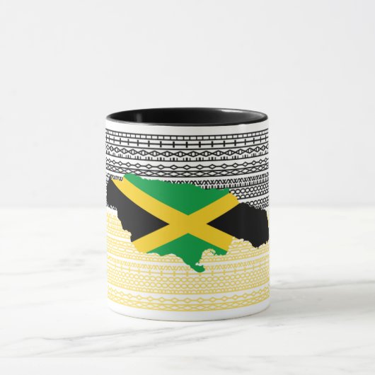 Jamaica  Roots | Jamaican gift マグカップ (中央)