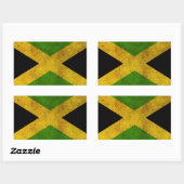 Jamaica Sticker - Proud Jamaicans 長方形シール (シート)