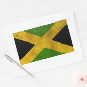 Jamaica Sticker - Proud Jamaicans 長方形シール (封筒)
