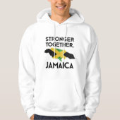 Jamaica Strong Hurricane Melissa Support Tee パーカ (正面)