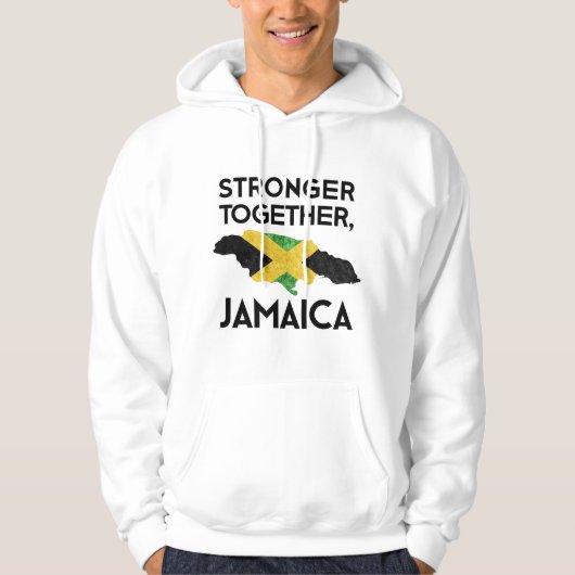 Jamaica Strong Hurricane Melissa Support Tee パーカ (正面)