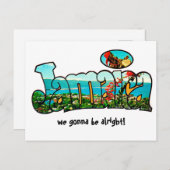 Jamaica Strong Postcard ポストカード (正面/裏面)