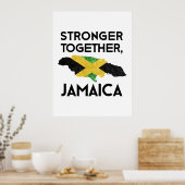 Jamaica Strong – Standing Together After Hurricane ポスター (キッチン)