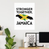 Jamaica Strong – Standing Together After Hurricane ポスター (ホームオフィス)