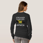 Jamaica Strong – Standing Together After Hurricane Tシャツ (裏面フル)