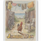 Jamaica tropical charm シール (正面)