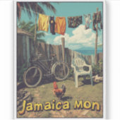 Jamaica tropical charm シール (正面)