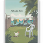 Jamaica tropical charm シール (正面)