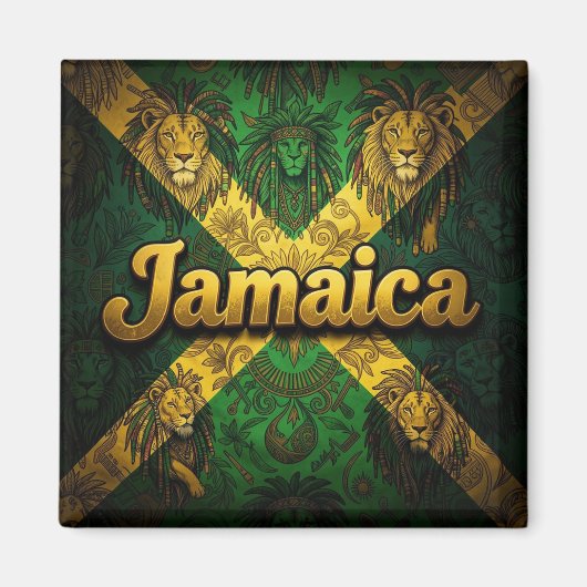 Jamaica ya mon マグネット (正面)