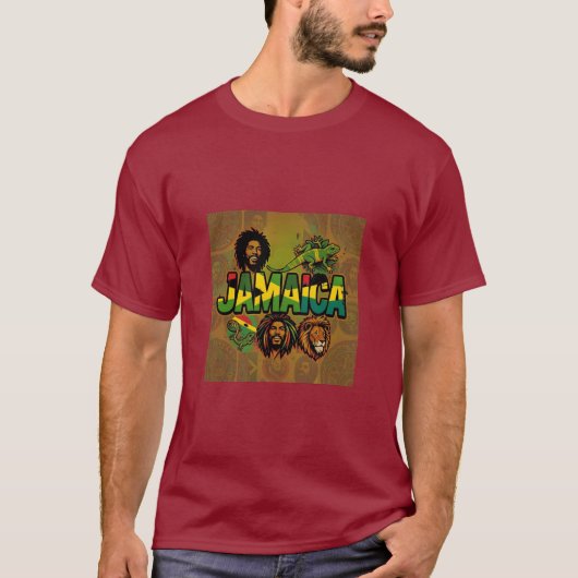 Jamaica yamon tシャツ (正面)