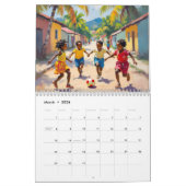 Jamaican calendar カレンダー (3月 2026)