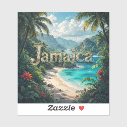Jamaican cove シール (シート)