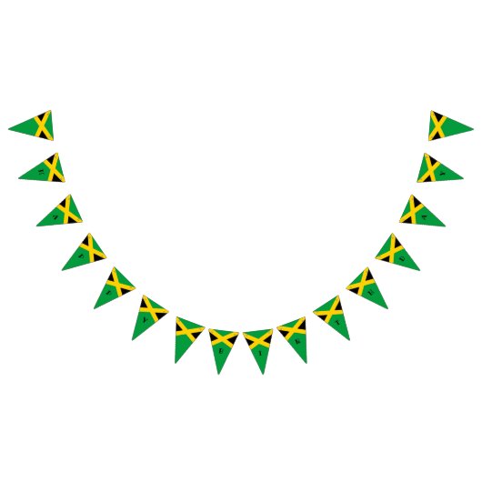 Jamaican Flag Happy Birthday バンティングフラッグ (全)