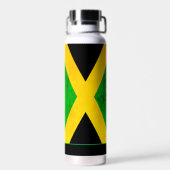 Jamaican Flag Personalised ウォーターボトル (背面)