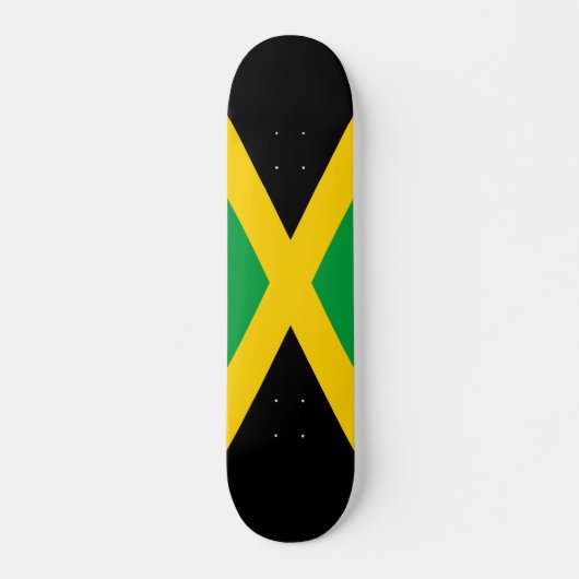 Jamaican Flag Skateboard スケートボード (正面)