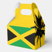 Jamaican Flag Tropical Thank You フェイバーボックス (裏面)