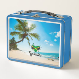 Jamaican Island - Proud Jamaicans - Reggae Shirt メタルランチボックス