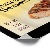 Jamaican Jerk Seasoning Condiment Holiday Spice Co ポスター (角)