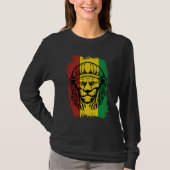 Jamaican Lion Multi Coloured Tシャツ (正面)