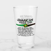 Jamaican Mixed With Jamaica Proud  タンブラーグラス (裏面)