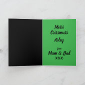 Jamaican Patois Festive Merry Christmas カード (内部)