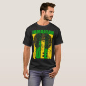 Jamaican Queen for Proud and Independent Jamaica W Tシャツ (正面フル)