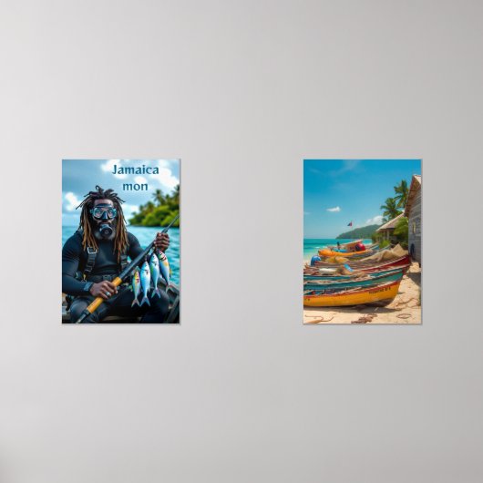 Jamaican spear fisherman (正面)