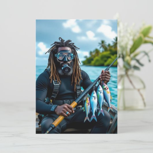 Jamaican spear fisherman シーズンカード (スタンド正面)