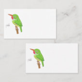 JAMAICAN TODY 名刺 (正面/裏面)