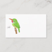 JAMAICAN TODY 名刺 (正面)